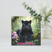 Black Panther in the Jungle (Standing Front)