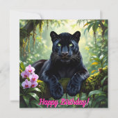 Black Panther in the Jungle (Front)