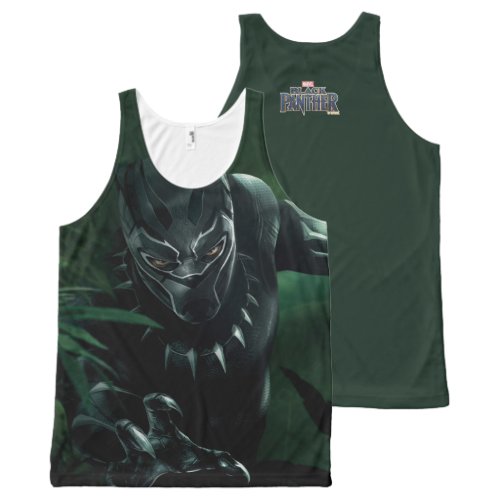 Black Panther  In The Jungle All_Over_Print Tank Top