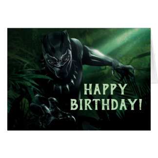 Black Panther Cards - Greeting &amp; Photo Cards | Zazzle