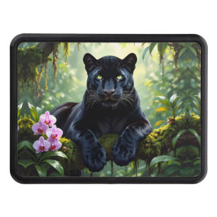 Black Panther in the Jungle Hitch Cover