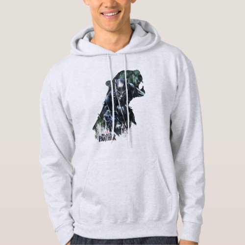 Black Panther  In The Jungle Hoodie