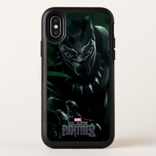 Black Panther  In The Jungle OtterBox Symmetry iPhone X Case