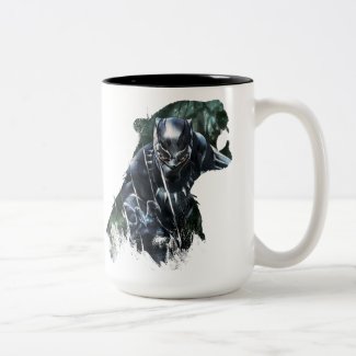 Black Panther | In The Jungle Two-Tone Coffee Mug