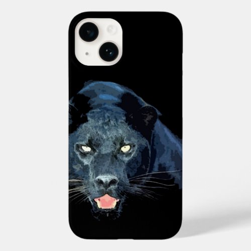 Black Panther Jaguar Eyes Case_Mate iPhone 14 Case