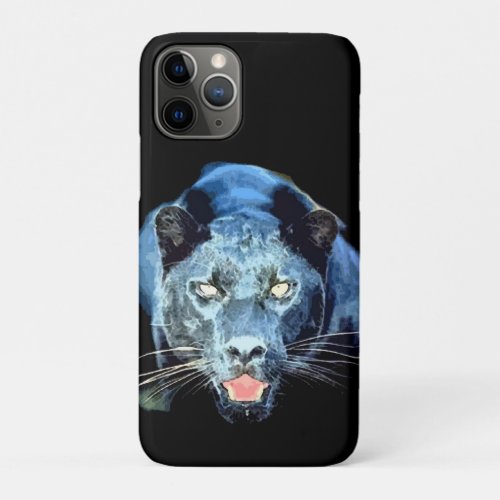 Black Panther Jaguar Eyes iPhone 11 Pro Case
