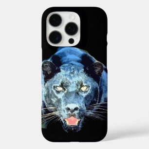 Black Panther Jaguar Eyes iPhone 16 Pro Case