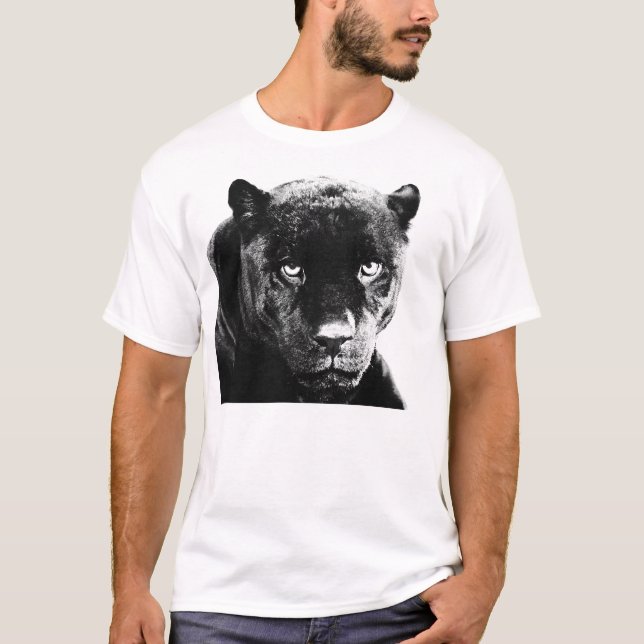 Black Panther Jaguar T-Shirt (Front)