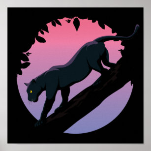 Black Panther Animal Posters & Prints