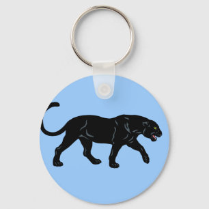 black panther keychain