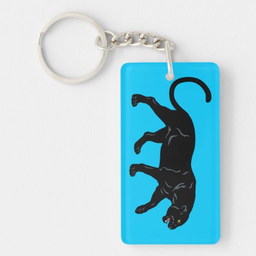 black panther keychain