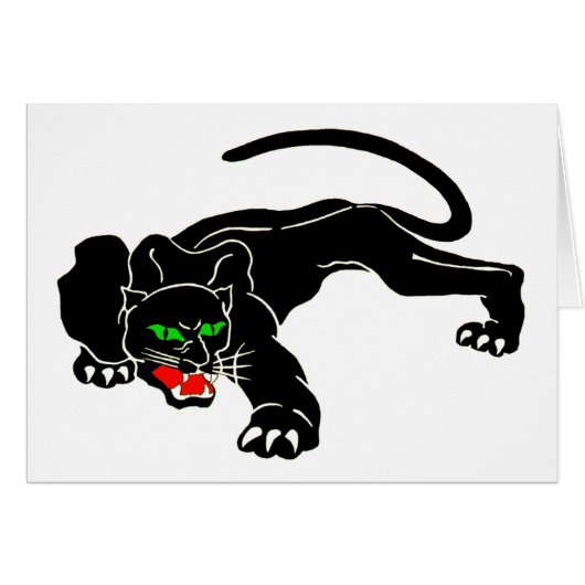 Black Panther - Large CAT Cards (Front Horizontal)