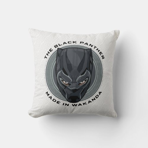 Black Panther  Made In Wakanda Throw Pillow