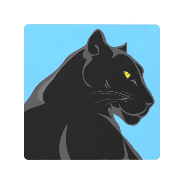 BLACK PANTHER METAL ART (Front)