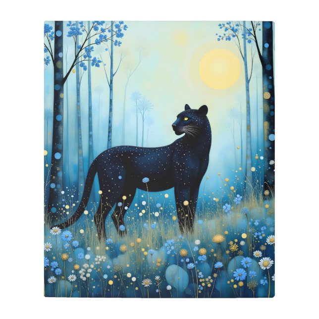 Black Panther Metal Art (Front)