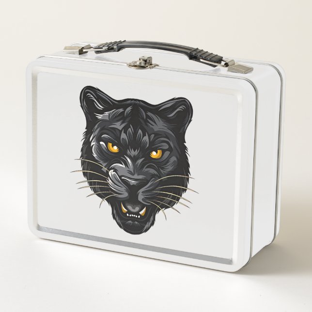 Black Panther Metal Lunch Box (Front)