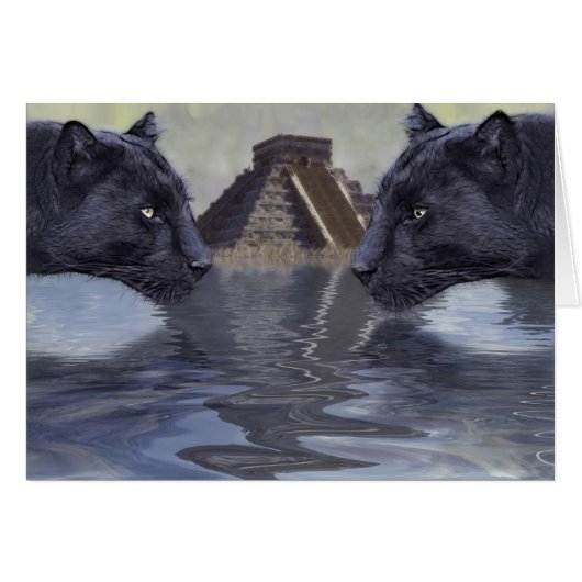 Black Panther Mexican Temple Collection Cards (Front Horizontal)