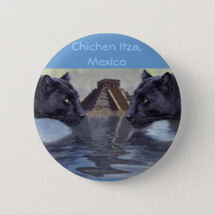 Black Panther Mexico Collection Button