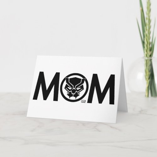 Black Panther Mom Card