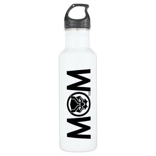 Black Panther Mom Stainless Steel Water Bottle