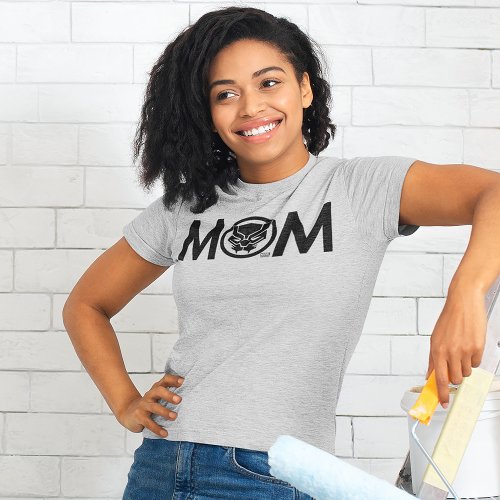 Black Panther Mom T_Shirt