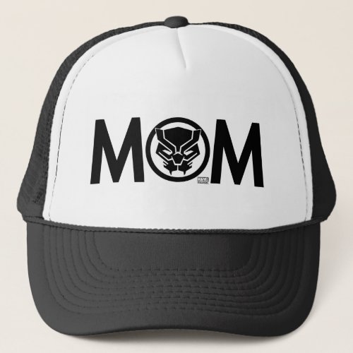 Black Panther Mom Trucker Hat