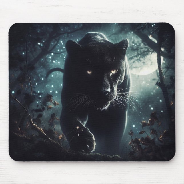 "Black Panther" Mouse Pad (Front)