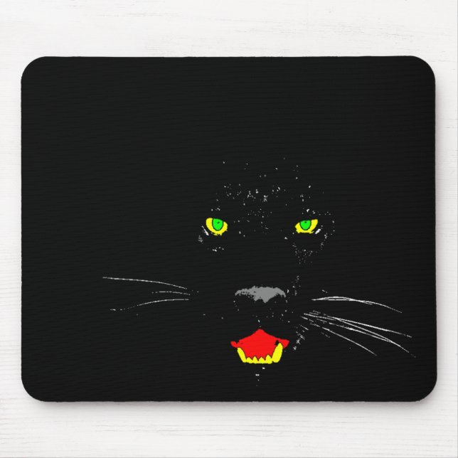 Black Panther Mousepad (Front)