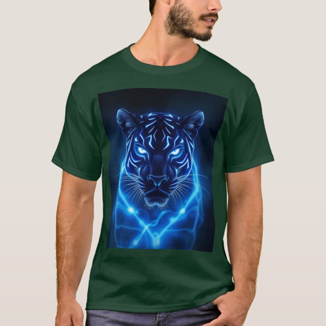 Black Panther Mystic T-Shirt – Light & Dark Shadow (Front)
