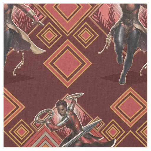 Black Panther | Nakia & Okoye Wakandan Graphic Fabric