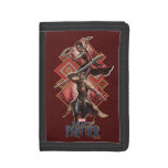 Black Panther | Nakia &amp; Okoye Wakandan Graphic Tri-fold Wallet
