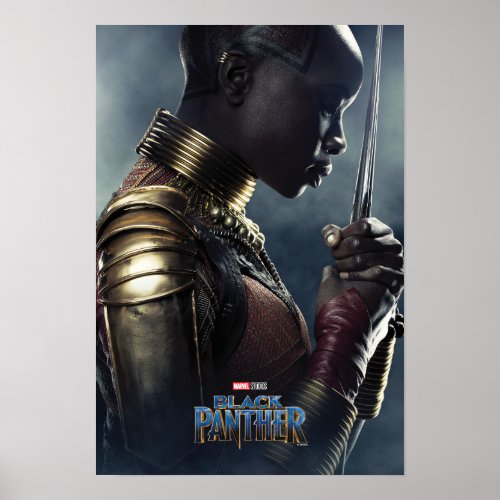 Black Panther  Okoye Character Poster