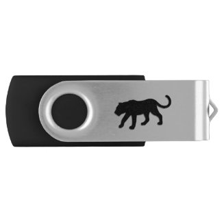 Black Panther on White Flash Drive