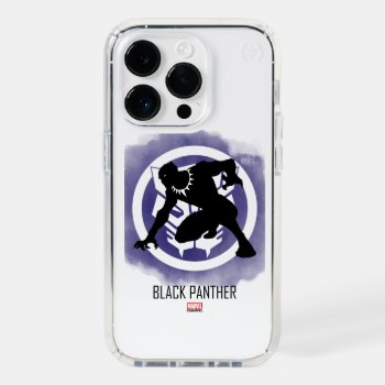 Black Panther Over Watercolor Icon Speck Iphone 14 Pro Case by avengersclassics at Zazzle