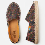 Black Panther | Panther Head Tribal Pattern Espadrilles