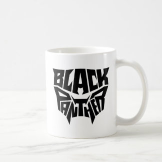 Black Panther | Panther Head Typography Graphic Coffee Mug