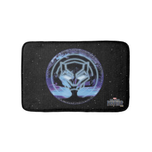 Black Panther   Panther Symbol & Wawa Tree Bath Mat