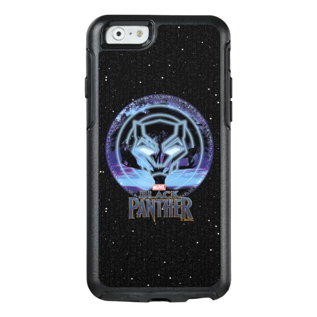 Black Panther | Panther Symbol & Wawa Tree Otterbox iPhone Case (Back)