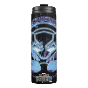 Black Panther Panther Symbol & Wawa Tree Thermal Tumbler