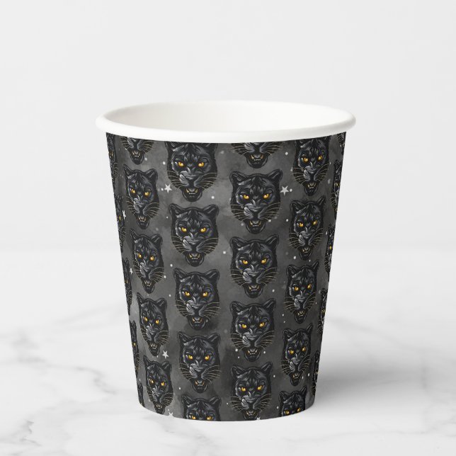 Black Panther Paper Cups (Front)