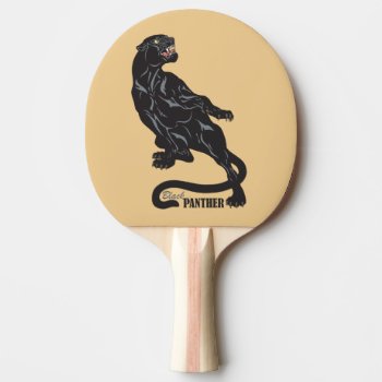 Black Panther Ping Pong Paddle by insimalife at Zazzle
