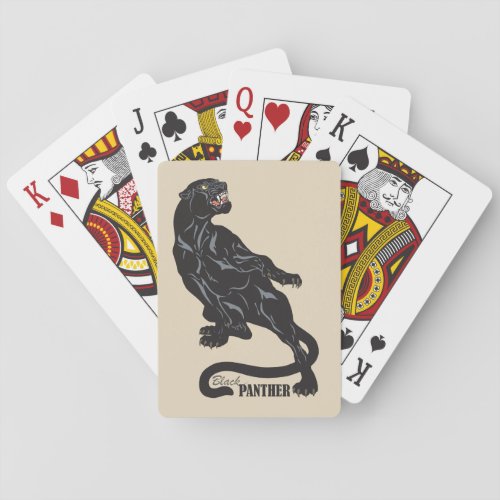 black panther poker cards