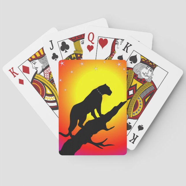 Black Panther Poker Cards (Back)
