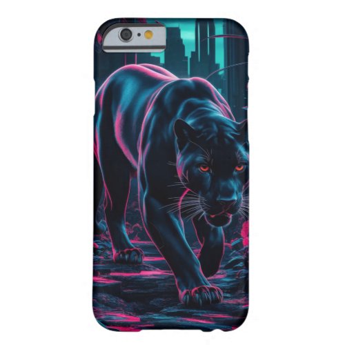 black panther prowling through jungle barely there iPhone 6 case