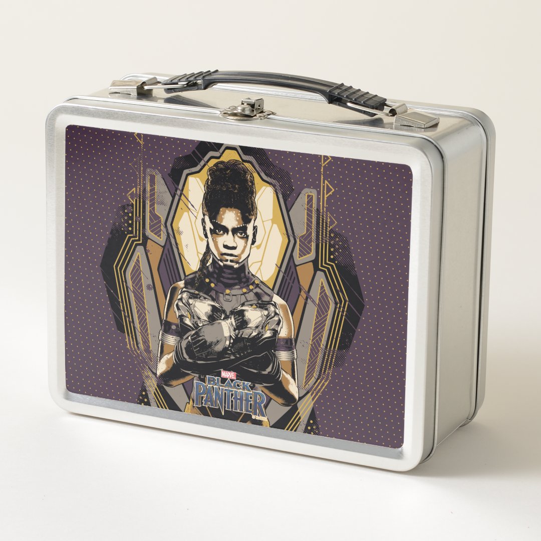 Black Panther Shuri "Wakanda Forever" Metal Lunch Box Zazzle