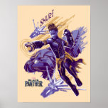 Black Panther | Shuri With Dragonflyers Poster