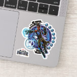 Black Panther | Shuri With Wakandan Symbols Sticker