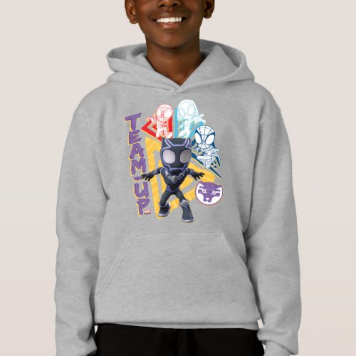 Black Panther  Spidey Team Team_Up Hoodie