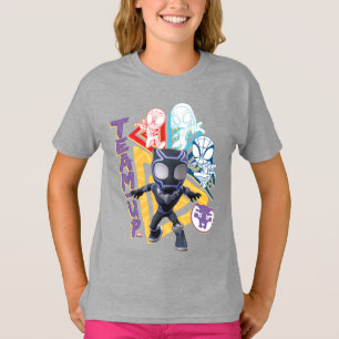 Black Panther & Spidey Team "Team-Up" T-Shirt