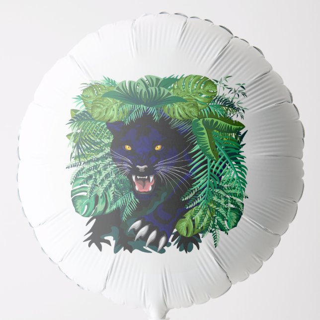 Black Panther Spirit of the Jungle Balloon (Front)